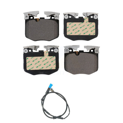 Ceramic Disc Brake Pads And Wear Sensors Front Kit For BMW X3 X4