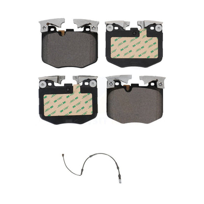 Ceramic Disc Brake Pads And Wear Sensor Front Kit For 2019 BMW 330i xDrive Wagon