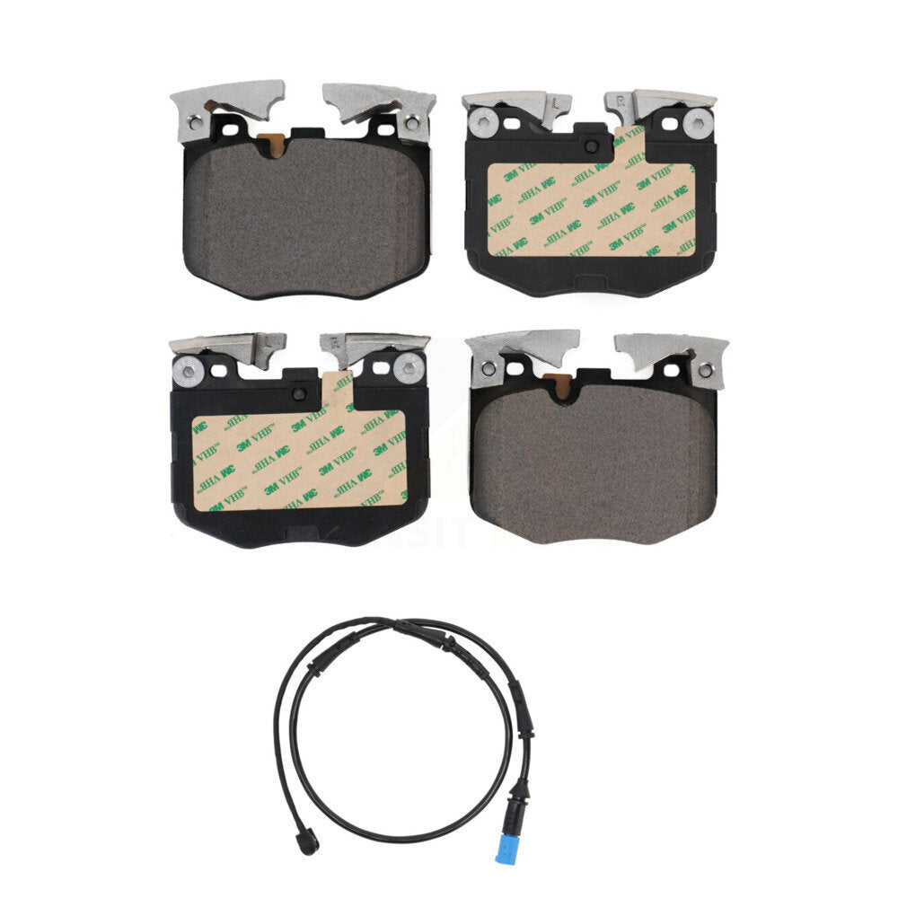 Ceramic Disc Brake Pads And Wear Sensors Front Kit For BMW X5 X7