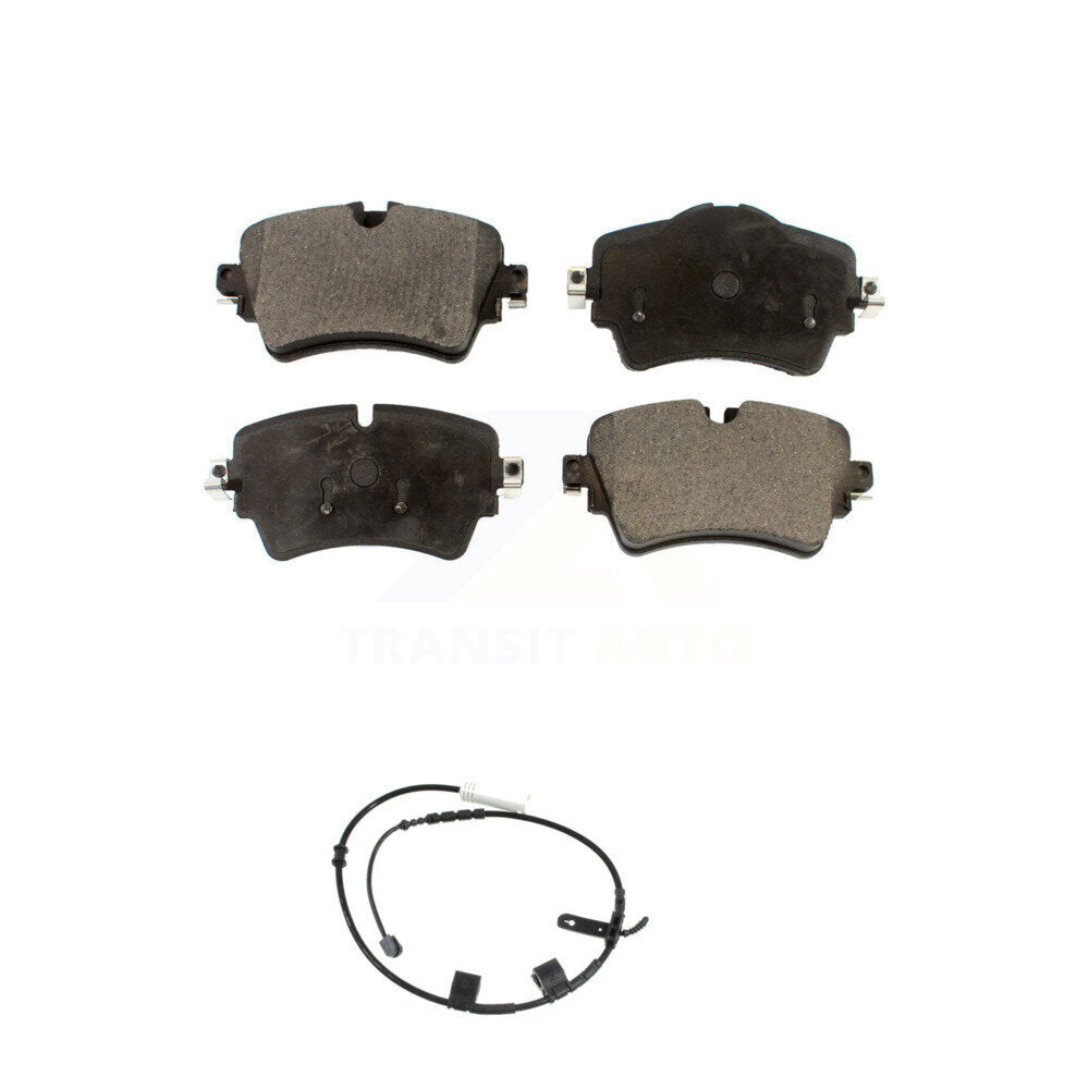 Ceramic Disc Brake Pads And Wear Sensors Front Kit For 2015 Mini Cooper 1.6L
