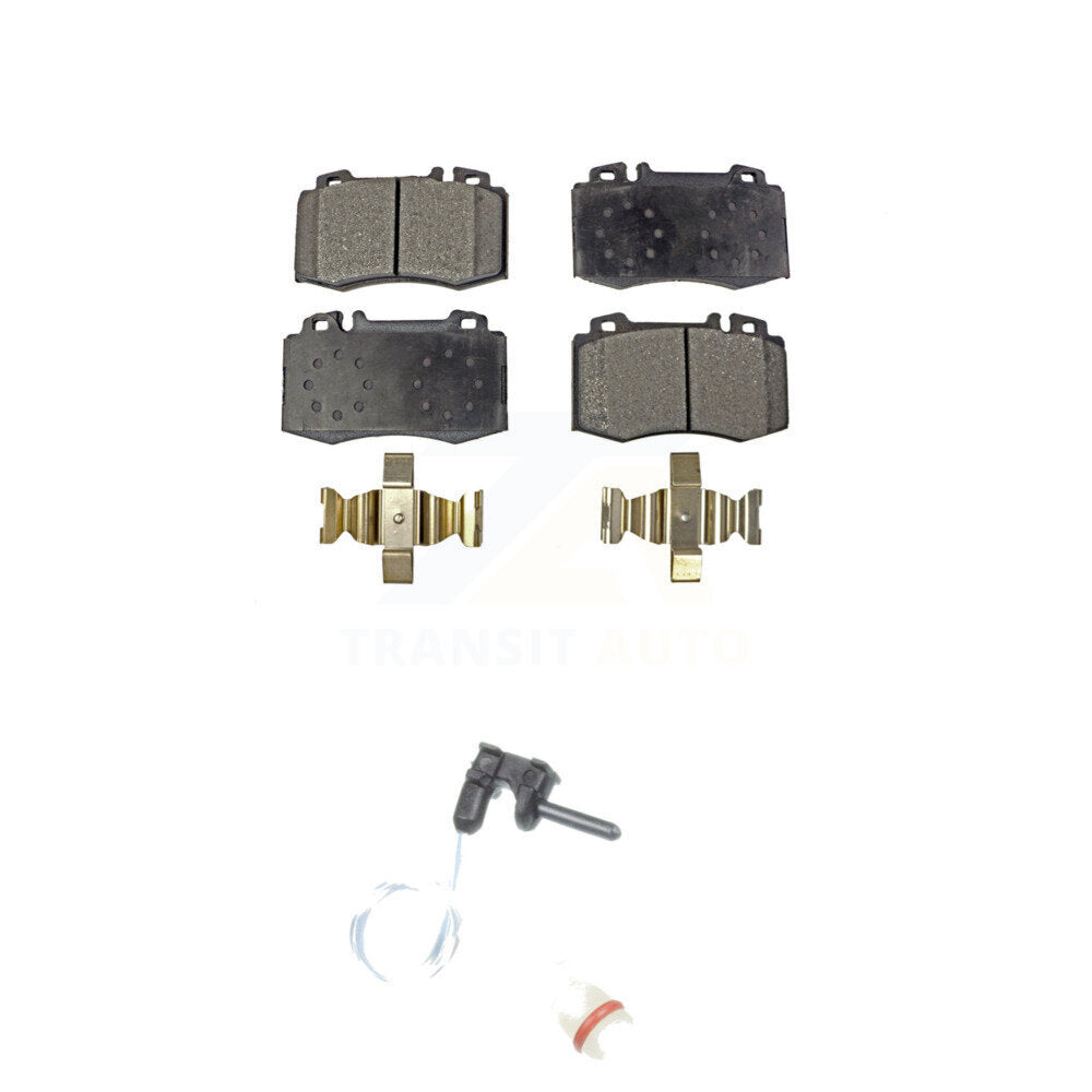 Ceramic Brake Pad & Wear Sensor Front Kit For Mercedes-Benz ML500 ML430 ML55 AMG
