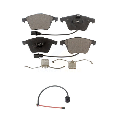 Ceramic Brake Pad Extra Wear Sensor Front Kit For 2012-2013 Audi TT Quattro 2.0L