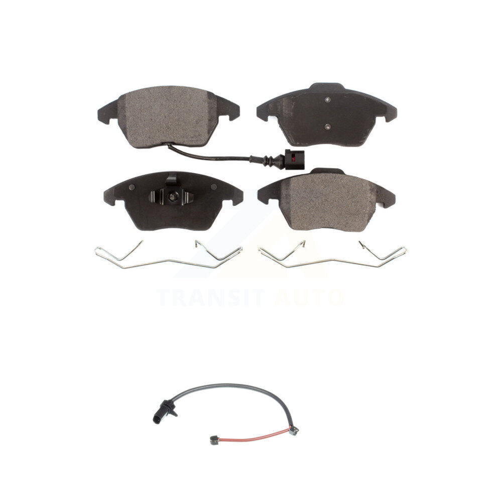 Ceramic Disc Brake Pads And Extra Wear Sensors Front Kit For 2011 Audi R8