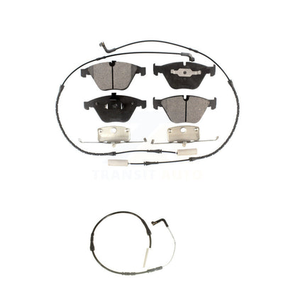 Ceramic Disc Brake Pad & Extra Wear Sensor Front Kit For BMW 335i 323i 328i 335d