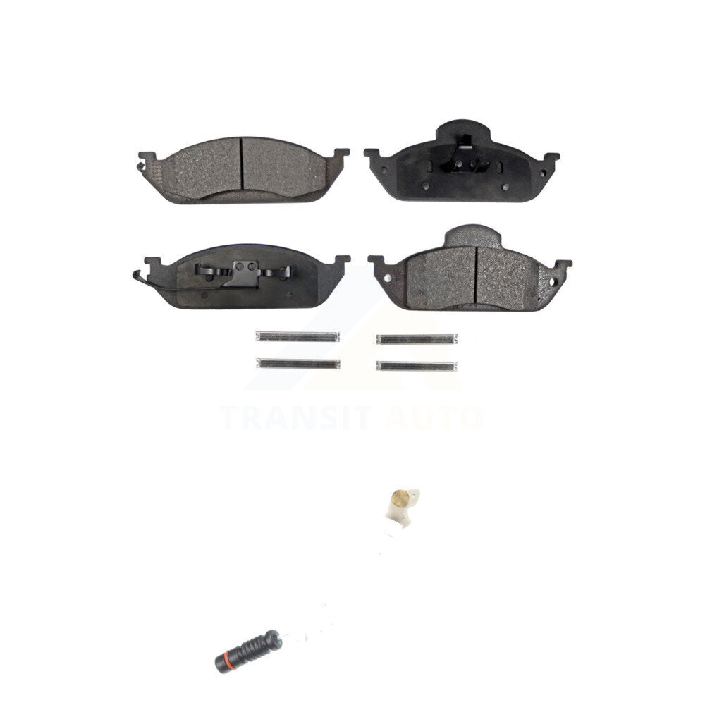 Ceramic Disc Brake Pad Wear Sensor Front Kit For Mercedes-Benz ML320 ML350 ML430