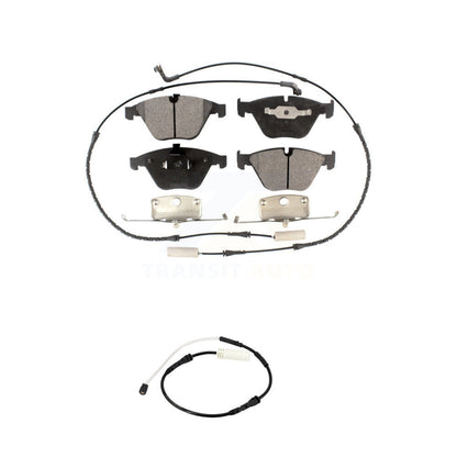 Ceramic Brake Pad Extra Wear Sensor Front Kit For BMW 328i xDrive 323i 335i 335d
