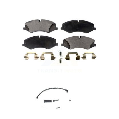 Ceramic Disc Brake Pads And Wear Sensors Front Kit For Land Rover Range