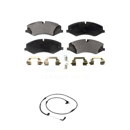 Ceramic Disc Brake Pads And Wear Sensors Front Kit For Land Rover Range Sport