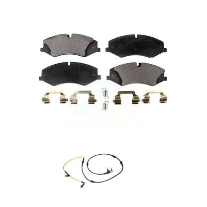 Ceramic Brake Pad And Wear Sensor Front Kit For Land Rover Range Sport Discovery