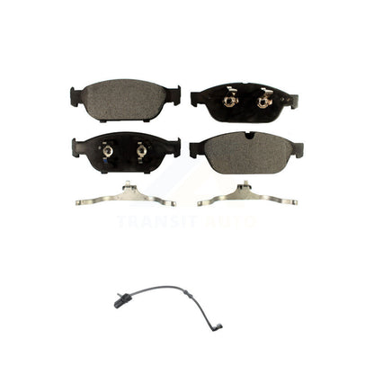 Ceramic Disc Brake Pads And Wear Sensors Front Kit For Audi A6 Quattro A7 A8