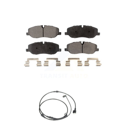 Ceramic Disc Brake Pads And Wear Sensors Front Kit For Land Rover Range Sport