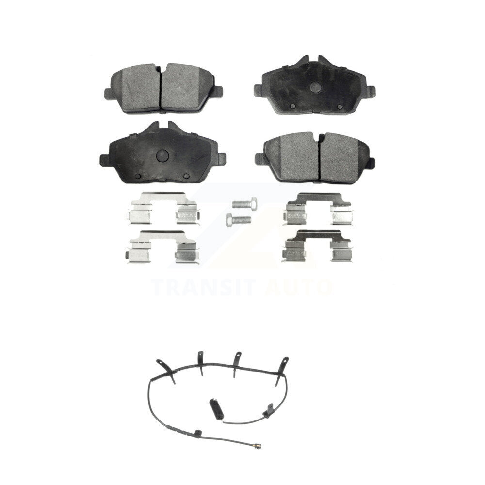 Ceramic Disc Brake Pads And Wear Sensors Front Kit For Mini Cooper