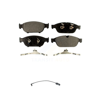 Ceramic Disc Brake Pads And Wear Sensors Front Kit For Audi A6 Quattro