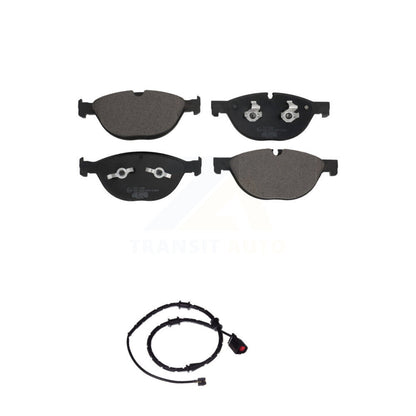 Ceramic Disc Brake Pads And Wear Sensors Front Kit For Jaguar XJ