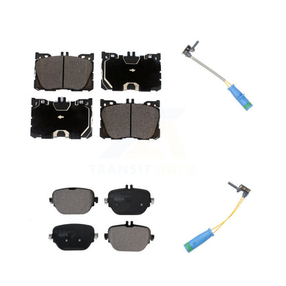Ceramic Disc Brake Pad Wear Sensor Front Rear Kit For Mercedes-Benz E53 AMG 3.0L