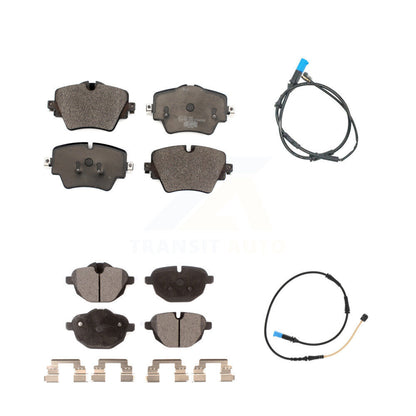 Ceramic Disc Brake Pads And Wear Sensors Front Rear Kit For BMW X4