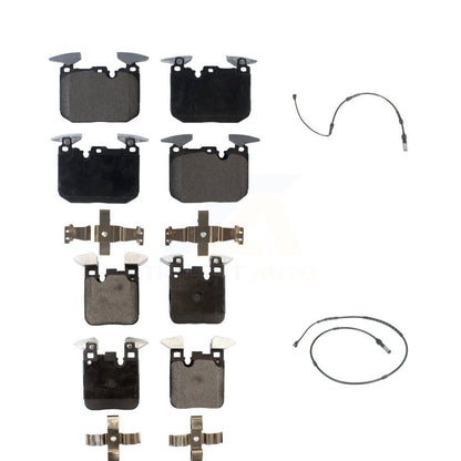 Ceramic Brake Pads Wear Sensor Front Rear Kit For BMW 340i xDrive 435i 440i Gran