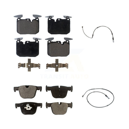 Ceramic Brake Pads Wear Sensor Front Rear Kit For BMW 340i xDrive 435i 440i Gran