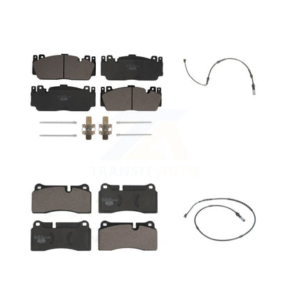 Ceramic Disc Brake Pads And Wear Sensors Front Rear Kit For BMW M2
