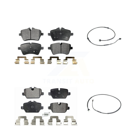 Ceramic Brake Pads Wear Sensor Front Rear Kit For Mini Cooper Countryman Paceman