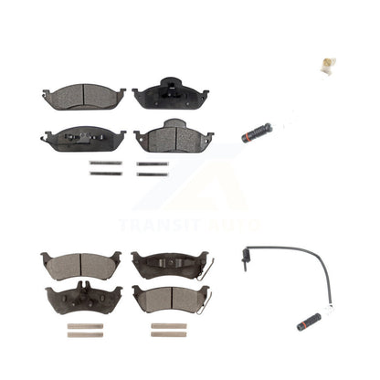 Ceramic Brake Pad Wear Sensor Front Rear Kit For Mercedes-Benz ML320 ML350 ML430