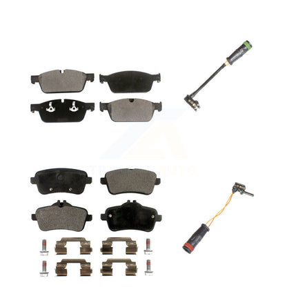 Ceramic Brake Pad Wear Sensor Front Rear Kit For Mercedes-Benz GL350 GL550 GL450