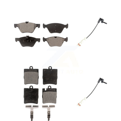Ceramic Brake Pads Wear Sensor Front Rear Kit For Mercedes-Benz E320 CLK320 E430
