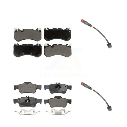 Ceramic Brake Pad And Wear Sensor Front Rear Kit For Mercedes-Benz SL63 AMG SL65
