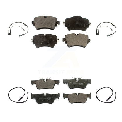 Ceramic Disc Brake Pads And Wear Sensors Front Rear Kit For Mini Cooper Clubman