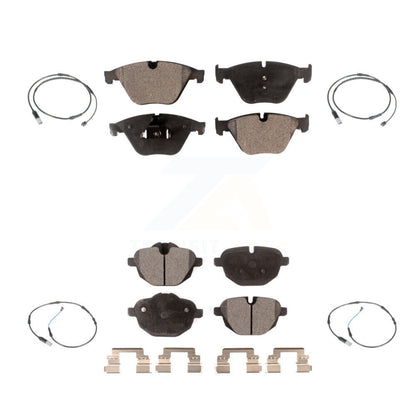 Ceramic Brake Pad Wear Sensor Front Rear Kit For BMW 535i 528i 535d ActiveHybrid