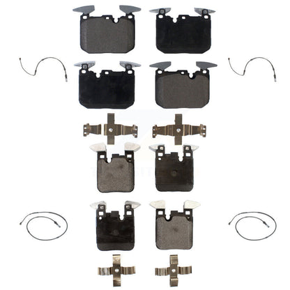 Ceramic Brake Pads Wear Sensor Front Rear Kit For BMW 340i xDrive 435i 440i Gran