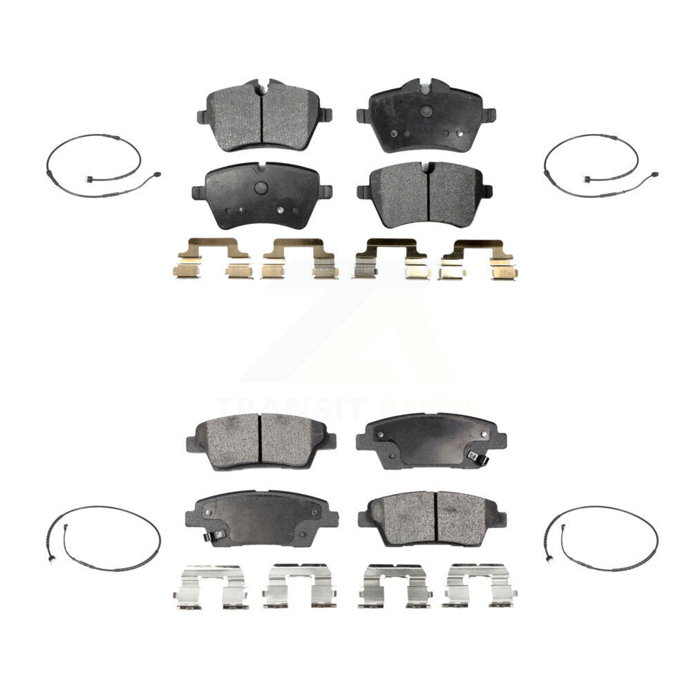 Ceramic Brake Pads Wear Sensor Front Rear Kit For Mini Cooper Countryman Paceman
