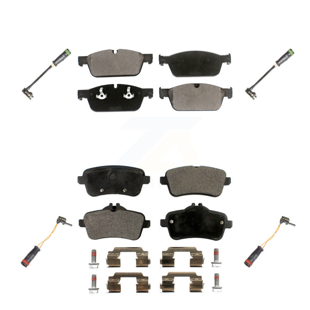 Ceramic Brake Pad Wear Sensor Front Rear Kit For Mercedes-Benz GL350 GL550 GL450