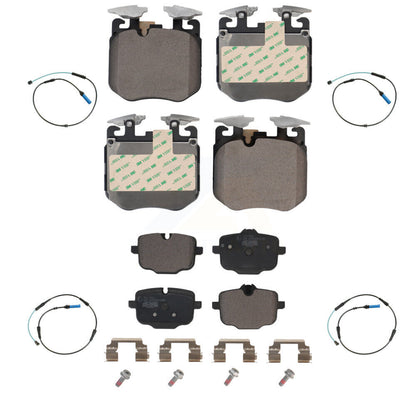 Ceramic Brake Pad Wear Sensor Front Rear Kit For BMW 540i xDrive 750i M550i 740e