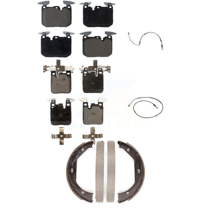 Ceramic Brake Pad Wear Sensor Front Rear Kit (5Pc) For BMW 340i xDrive 435i 440i