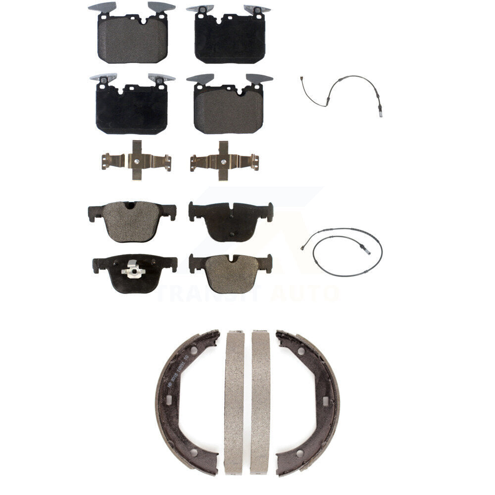 Ceramic Brake Pad Wear Sensor Front Rear Kit (5Pc) For BMW 340i xDrive 435i 440i