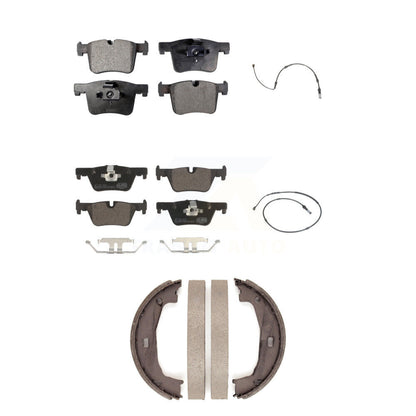 Ceramic Brake Pad Wear Sensor Front Rear Kit (5Pc) For BMW 320i xDrive 328d 2.0L