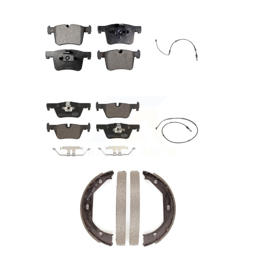 Ceramic Brake Pad Wear Sensor Front Rear Kit (5Pc) For BMW 320i xDrive 328d 2.0L