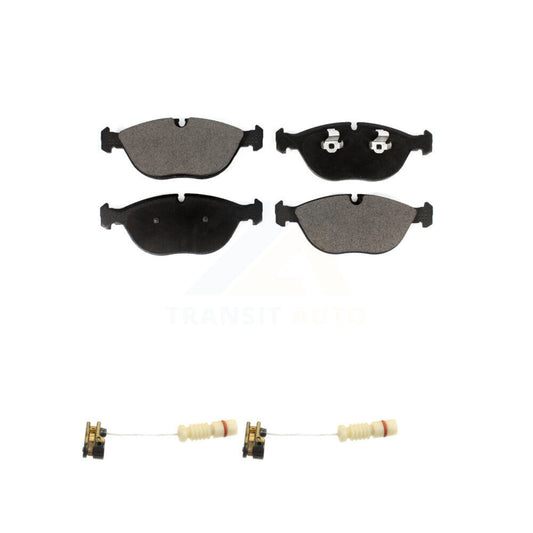 Ceramic Brake Pad Wear Sensor Front Kit For Mercedes-Benz E430 SLK32 AMG E55 C43