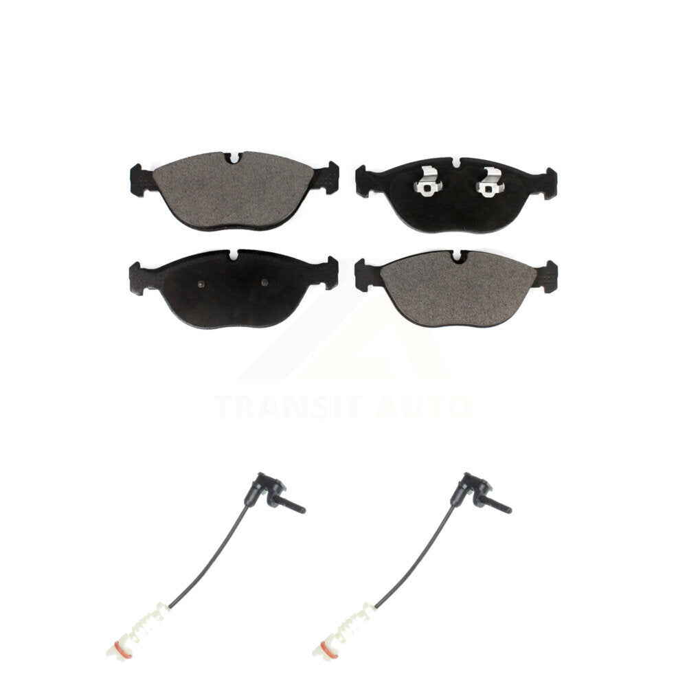 Ceramic Brake Pad And Wear Sensor Front Kit For Chrysler Crossfire Mercedes-Benz