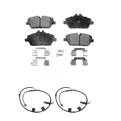 Ceramic Disc Brake Pads And Wear Sensors Front Kit For Mini Cooper