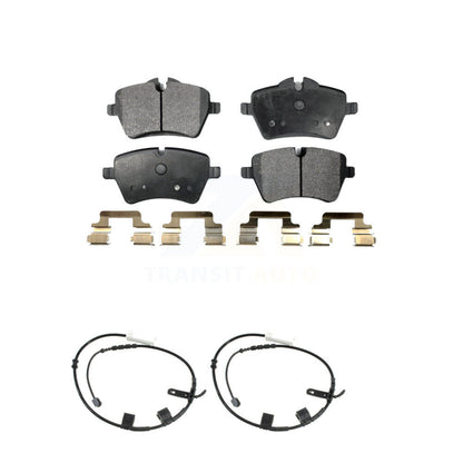 Ceramic Disc Brake Pads And Wear Sensors Front Kit For Mini Cooper