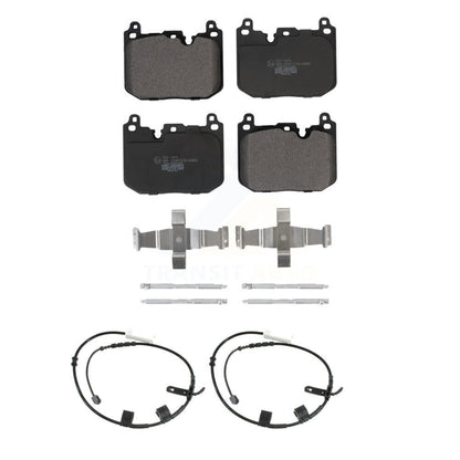 Ceramic Disc Brake Pads And Wear Sensors Front Kit For Mini Cooper