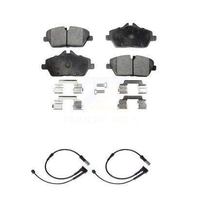 Ceramic Disc Brake Pads And Wear Sensors Front Kit For Mini Cooper