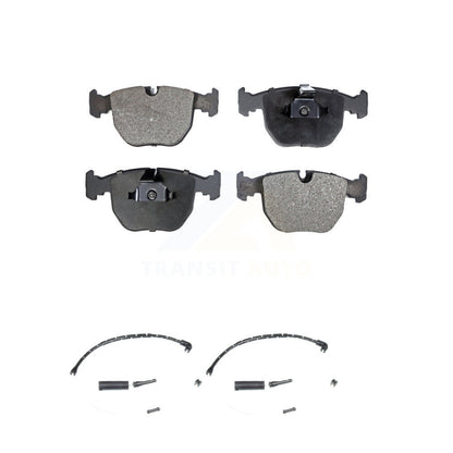 Ceramic Disc Brake Pads And Wear Sensors Front Kit For Land Rover Range