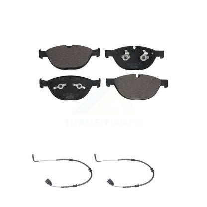 Ceramic Brake Pads & Wear Sensor Front Kit For Jaguar XF XJ XKR XFR F-Type XKR-S