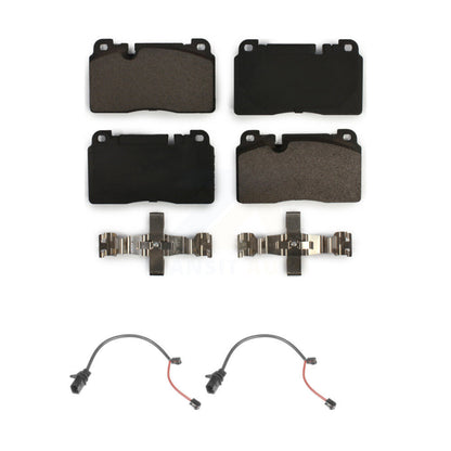 Ceramic Disc Brake Pads And Wear Sensors Front Kit For Audi Q5