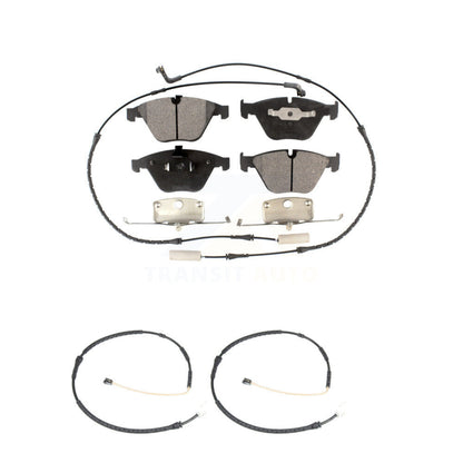 Ceramic Disc Brake Pad & Extra Wear Sensor Front Kit For BMW 335i xDrive X1 328i