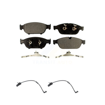 Ceramic Disc Brake Pads And Wear Sensors Front Kit For Audi A6 Quattro A7 A8