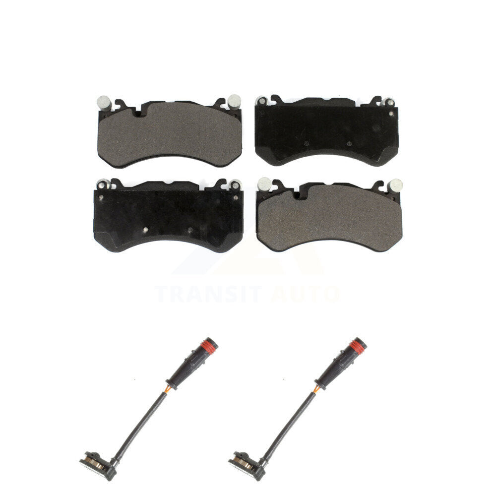 Ceramic Disc Brake Pads And Wear Sensors Front Kit For Mercedes-Benz G63 AMG